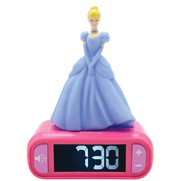 Reloj Despertador Digital LEXiBOOK Princesas Disney para Niñas RL800DP