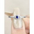thumbnail image 3 of 1 PC Blue Evil Eye Unique Ring Ladies Jewelry S925 Sterling Silver Yellow Gold Plated Fine Jewelry Daily Wear Gifts, 3 of 4