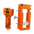 thumbnail image 2 of Plantilla de enrutador de bisagra de puertas Herramienta manual fácil de usar Kit de instalación de bisagra de accesorios profesionales portátiles Naranja, 2 of 7