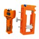 thumbnail image 2 of Plantilla para bisagras de puerta, kit de instalación de bisagras portátil y fácil de instalar para carpinteros. Naranja, 2 of 7