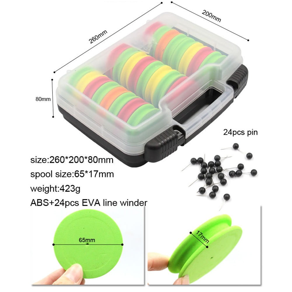 Lot De 5 Enrouleurs Pour Ligne De Pêche - Organisation Rangement Fil Pêche Et Hameçons
