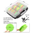 thumbnail image 2 of 24Pcs/Box Eva Foam Fishing Line Pins Set Foam Rig Winders Fishing Line Winding, 2 of 8
