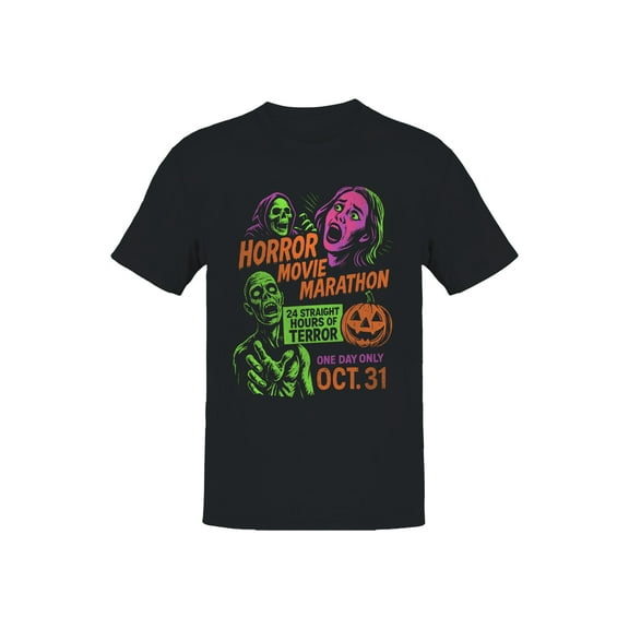 Halloween Horror Movie Marathon Men's T-shirt