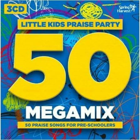 Various Little Kids Praise Party 50 Megamix 3CD (CD)