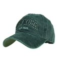 thumbnail image 1 of Gorra de béisbol de tela lavada de primavera y otoño bordada con letras, sombrero de moda, 1 of 3