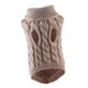 thumbnail image 3 of Suéter de punto para perro, ropa tejida para cachorros, ropa de invierno para perros, disfraz, suéter de invierno suave para perros, suéter para Caqui M, 3 of 8