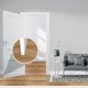 thumbnail image 3 of Door Stops - Wooden Door Stops for Floors and Parquet - Discreet and Elegant Door Stops - Set of 4 (Beech), 3 of 4