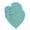 Aqua Blue, variant on Inkdotpot Gold Foil Paper Hang Tag Hugs & Kisses From The Wedding Favor Tag 50 Pieces