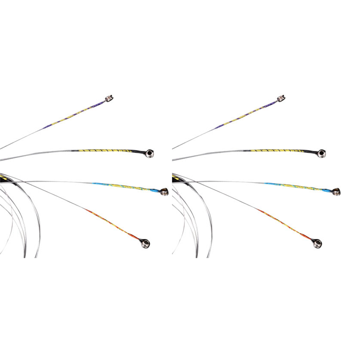 2 Violin Strings EADG Core Aluminum Alloy Steel Strings Wound