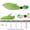 B, variant on Wofarmy Pike Carp Fishing Lure Hard Hook Wobbler Metal Muti-Color Bass Feathered Tail Fish Bait Hook Jig Sea Fishing Lure Accessories C 7G