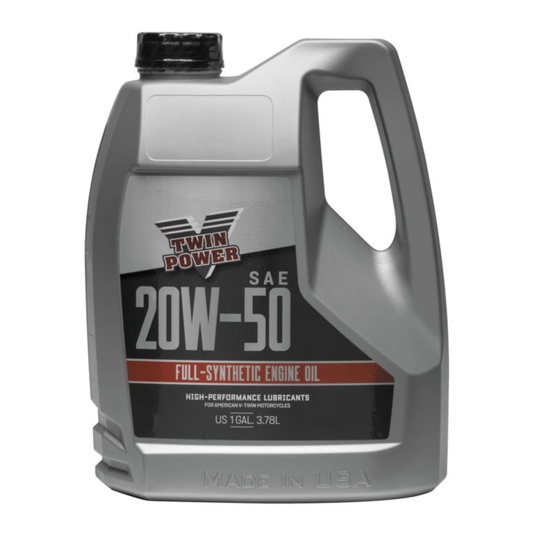 Twin Power 539014 Synthetic Engine Oil - 20W50 - 1 gal. - Walmart.com