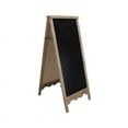 thumbnail image 2 of Cheungs 5148 Wood Frame Floor Standing Double Sided Chalkboard, 2 of 4