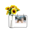 thumbnail image 1 of Sle White Dog Snow Picture Artificial Sunflower Vases Bottle Blessing Card, 1 of 3