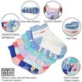 thumbnail image 3 of Toddler Ankle Socks With Grippers Non-Slip Low Cut Socks Kids Anti Slip Sticky Socks, 3 of 5