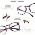 thumbnail image 3 of LifeArt Blue Light Blocking Reading Glasses (Roound Frame, +1.00 Magnification), 3 of 8