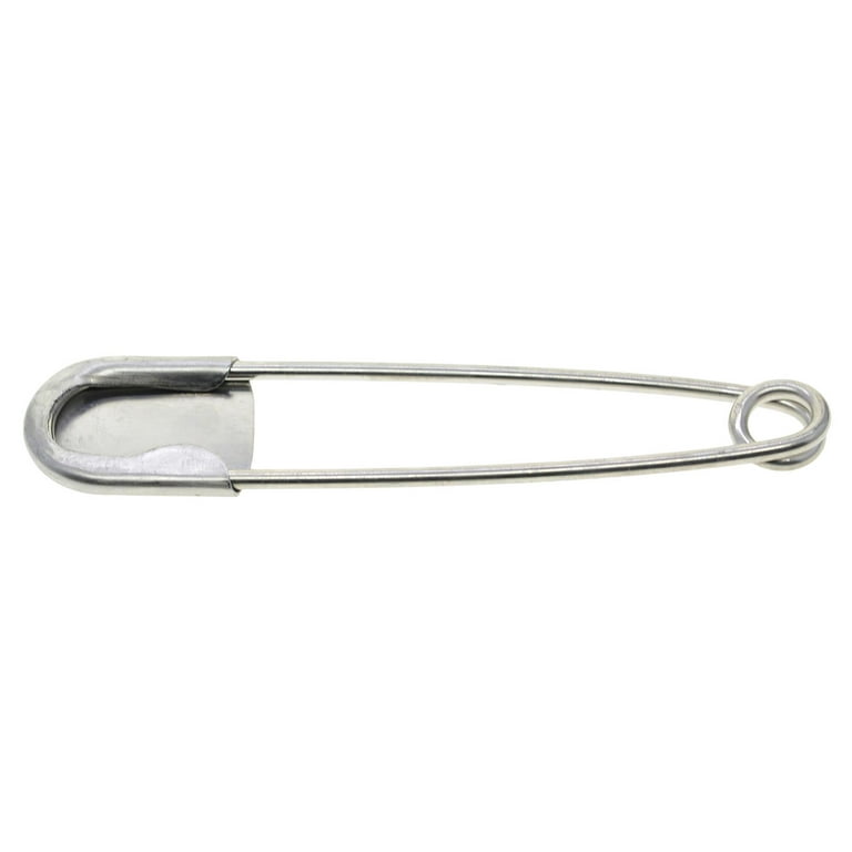 10 Pieces 5 Extra Large Safety Pins Big Stainless Steel Heavy Duty for  Quilting Upholstery Sewing Outdoor Laundry 