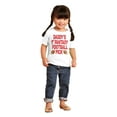 thumbnail image 4 of Daddy's Fantasy Football Pick Sports Toddler Boy Girl T Shirt Infant Toddler Brisco Brands 3T, 4 of 6