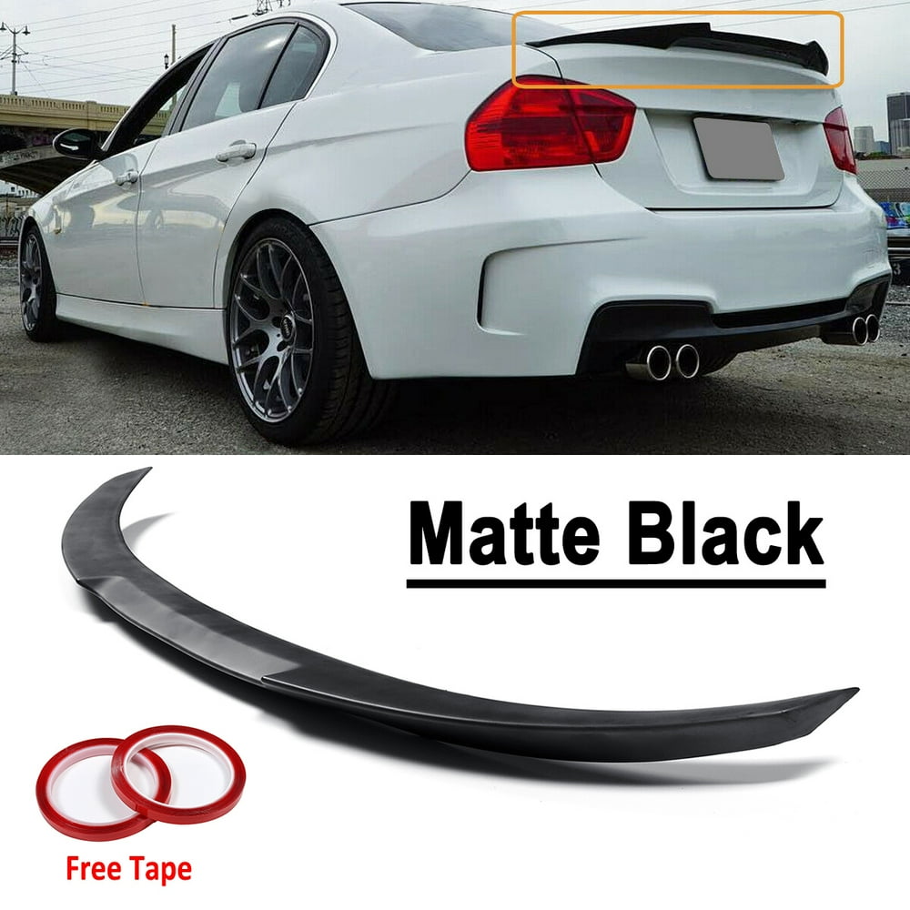 Matte Black Rear Trunk Spoiler WingM4 Style For 0611 BMW E90 3 Series