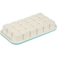thumbnail image 5 of Ice Cube Tray Mold, Reinforced Flexible Silicone Ice Shaping Kit, Makes 18 Square 1.4-Inch Ice Cubes, Dishwasher Safe, Easy Ice Removal. Ivory and Blue, 10.8 x 5.5 x 1.5 in, 5 of 7