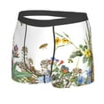 thumbnail image 2 of Bingfone Herbs And Wildflowers Men'S Underwear - Casual Stretch Boxer Briefs-X-Large, 2 of 9