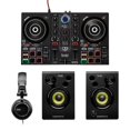 thumbnail image 2 of Set para DJ DJLEARNINKT HERCULES Audífonos y Monitores con Función Intelligent Music Assistant Negro, 2 of 2
