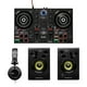 thumbnail image 2 of Set para DJ DJLEARNINKT HERCULES Audífonos y Monitores con Función Intelligent Music Assistant Negro, 2 of 2
