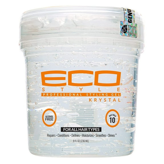 Eco Styler Styling Gel 8oz Clear Krystal (Pack of 3)