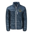 thumbnail image 2 of Men's Cutter & Buck Navy LA Galaxy Rainier PrimaLoft- Eco Insulated Printed Full-Zip Hoodie Puffer Jacket, 2 of 3