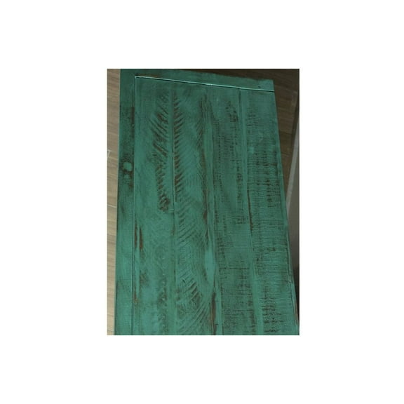 Crafters and Weavers Macao 4 Door Sideboard - Green - 73"