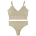 thumbnail image 1 of Ropa interior deportiva sin aros de acero para mujer, transpirable, sin marcas, con tirantes, sujetador para mujer, 1 of 6
