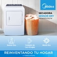 thumbnail image 4 of Secadora de gas Midea Sensor Dry 23Kg Blanca, 4 of 5