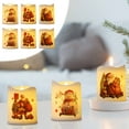 thumbnail image 2 of Christmas Candles, Holiday Candle Set, 6pc Christmas Candle Set with Santa Claus Snowman and Tree Designs, Decorative Small Candles for Festive Ambience and Romantic Home Decor, 2 of 6