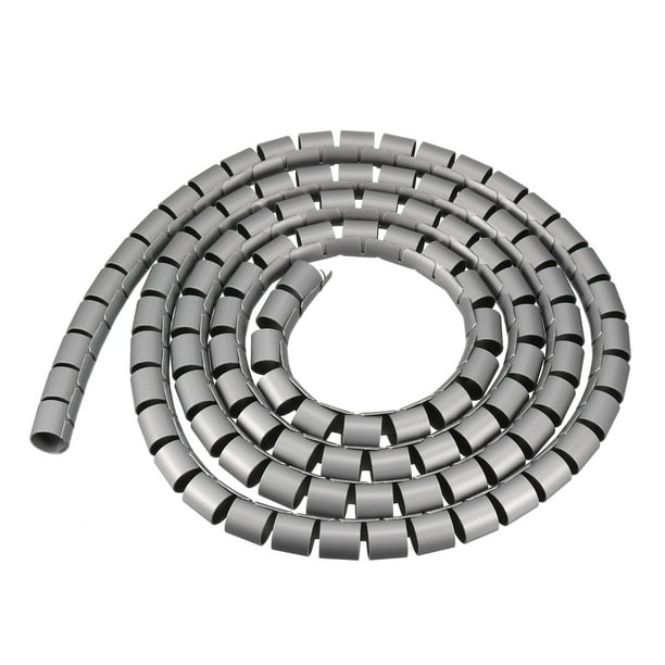 Flexible Spiral Tube Wrap Cable Management Sleeve 16mmx18mm Computer