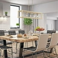 thumbnail image 5 of Wry Lighting Kimber 5-light Island Light in Modern Brass, 5 of 8