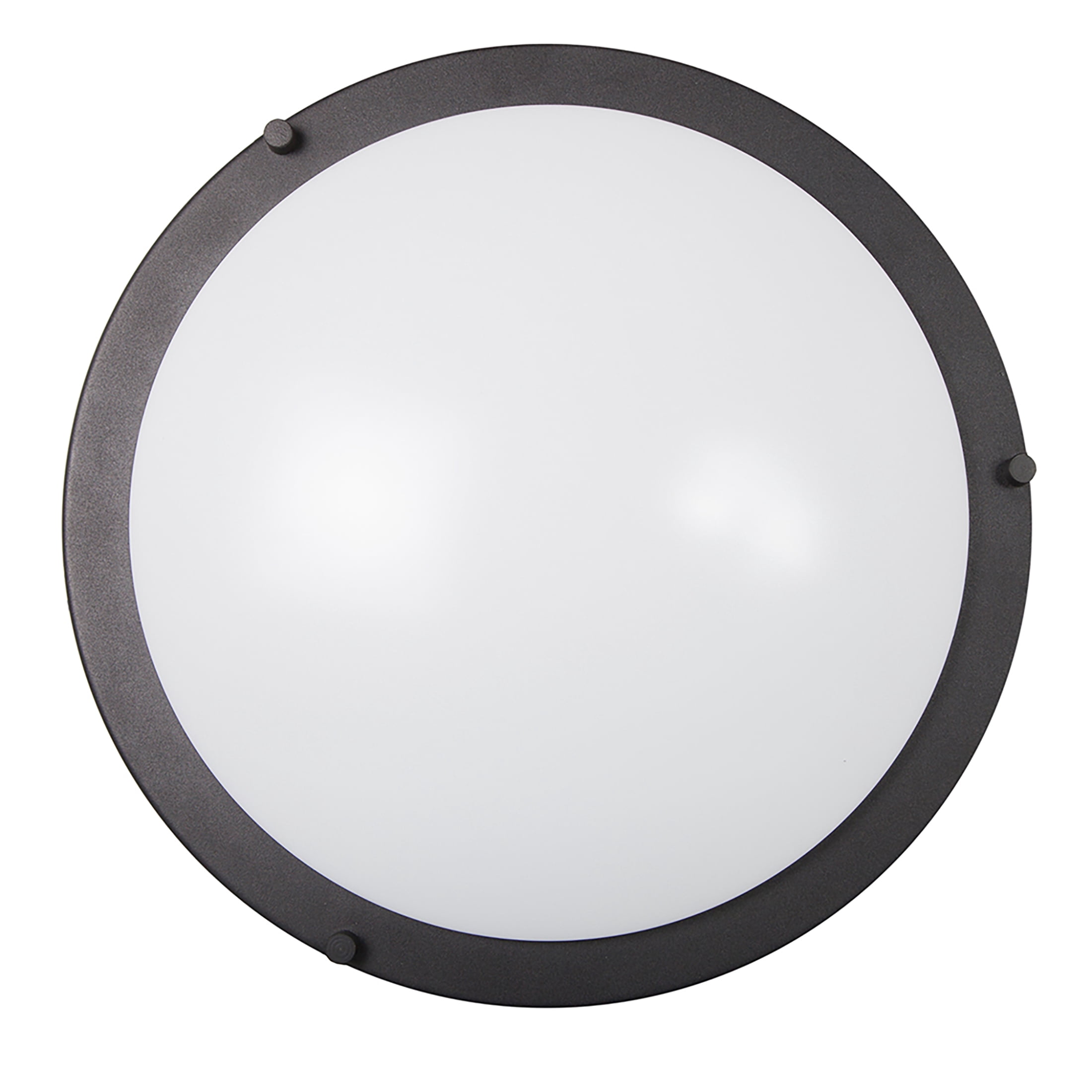 Maxxima 14 in. Black LED Ceiling Mount Fixture, 3000K, 1650 Lumens