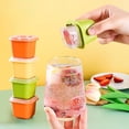 thumbnail image 2 of 6pcs Squared Ice Molds Set Quick Release Ice Making Tool for Summer Drinking, 2 of 5