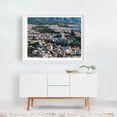 thumbnail image 3 of Urban Tapestry - Athens Greece Photography Cityscape Architecture Mountain Scenic City Travel Poster Landscape White Framed Wall Art Print 16 x 20 inches, 3 of 4