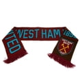 thumbnail image 2 of West Ham FC Official Football Jacquard Nero Design Scarf, 2 of 5
