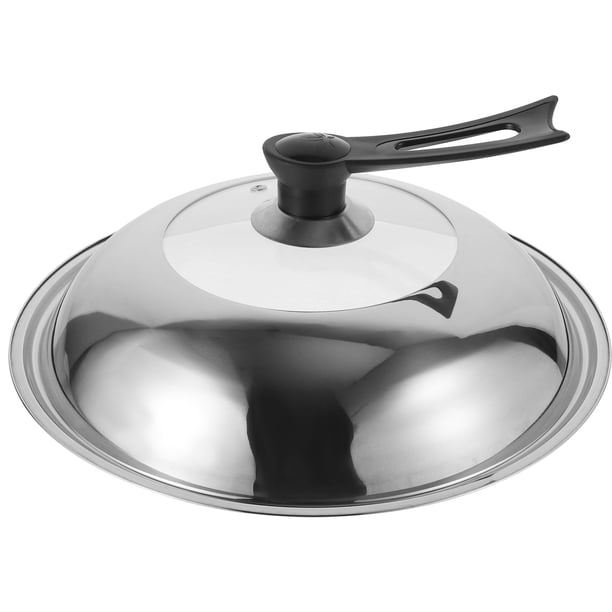 Tapa de olla doméstica Tapa de olla de acero inoxidable Tapa de olla multifunción Tapa universal para olla doméstica