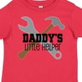 thumbnail image 4 of Inktastic Daddy's Little Helper Tool Set Boys Toddler T-Shirt, 4 of 5