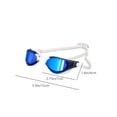 thumbnail image 3 of HSQJHJF Adult Swim Goggles Competition Swim Goggles Small Frame Swim Goggles Clear Lens Swim Goggles Training Swim Goggles, 3 of 6
