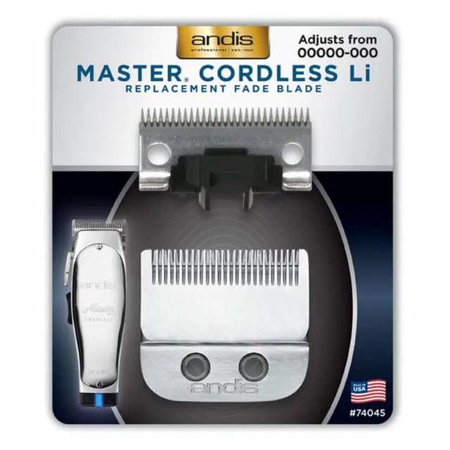 Recambio Fade Blade Andis Master Cordless Li, tamaño 00000-000