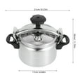 thumbnail image 2 of TABLZONE Aluminum Stovetop Pressure Cooker Pot Set for Stewing, Soup Making, and Versatile Cooking, 2 of 8