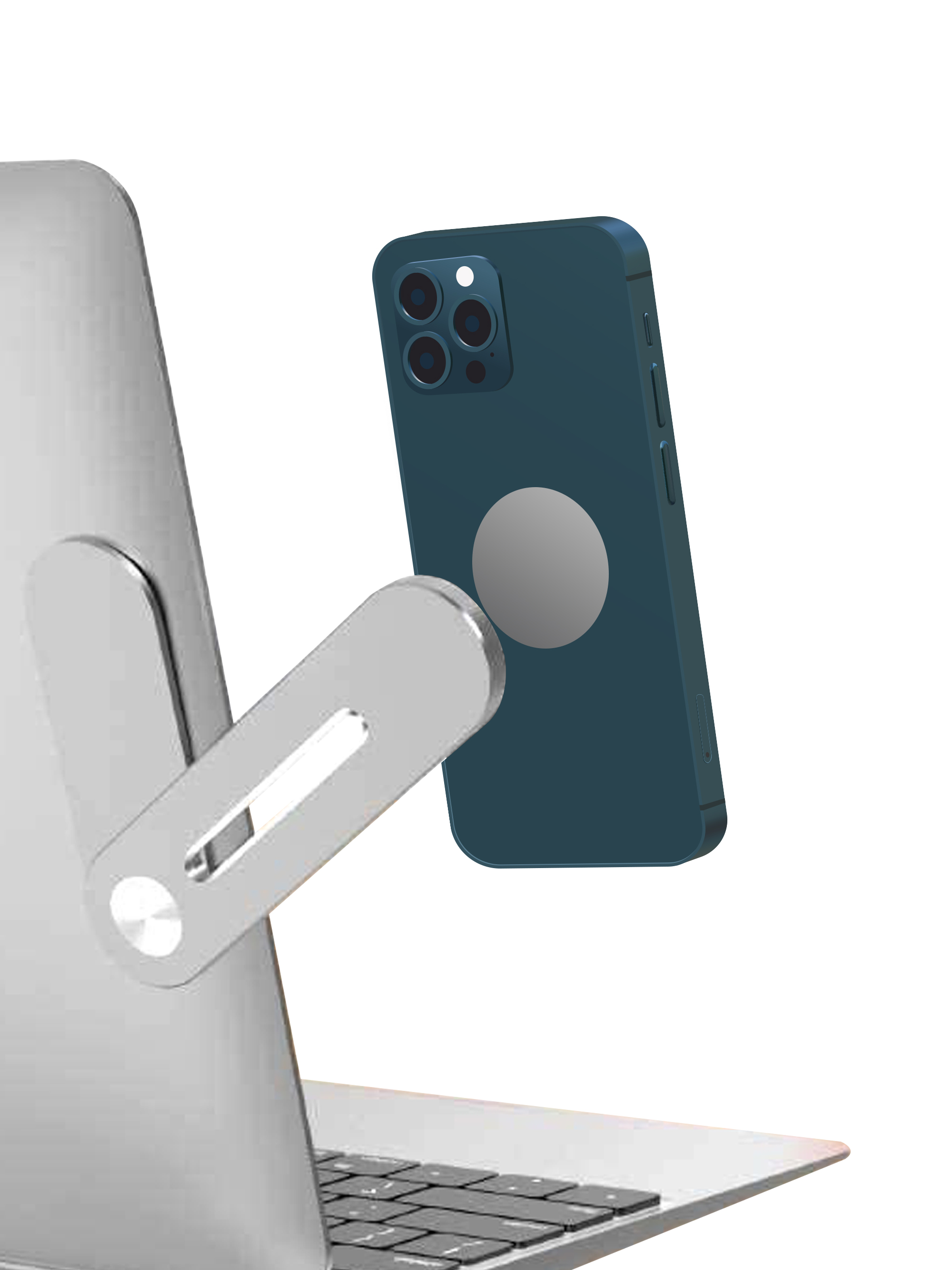 SMARTPOINT Magnetic Phone Bracket for Laptop/Monitor