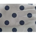 thumbnail image 4 of oneOone Georgette Viscose Dark Dusty Blue Fabric Polka Dots Dots Sewing Fabric By The Yard Printed Diy Clothing Sewing Supplies 42 Inch Wide, 4 of 4