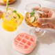 thumbnail image 4 of Mini bandeja de hielo para el hogar | Molde portátil para hacer hielo de 9 celdas | Fácil de liberar con solo presionar un segundo | Plástico apto para uso alimentario | Ideal para viajes |, 4 of 6