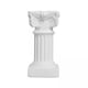 thumbnail image 1 of escultura de romana, romana candelabro escultura pilar,estatua de resina griega mini s decoración de pilares,accesorios centro de mesa en miniatura clásico soporte de, 1 of 8