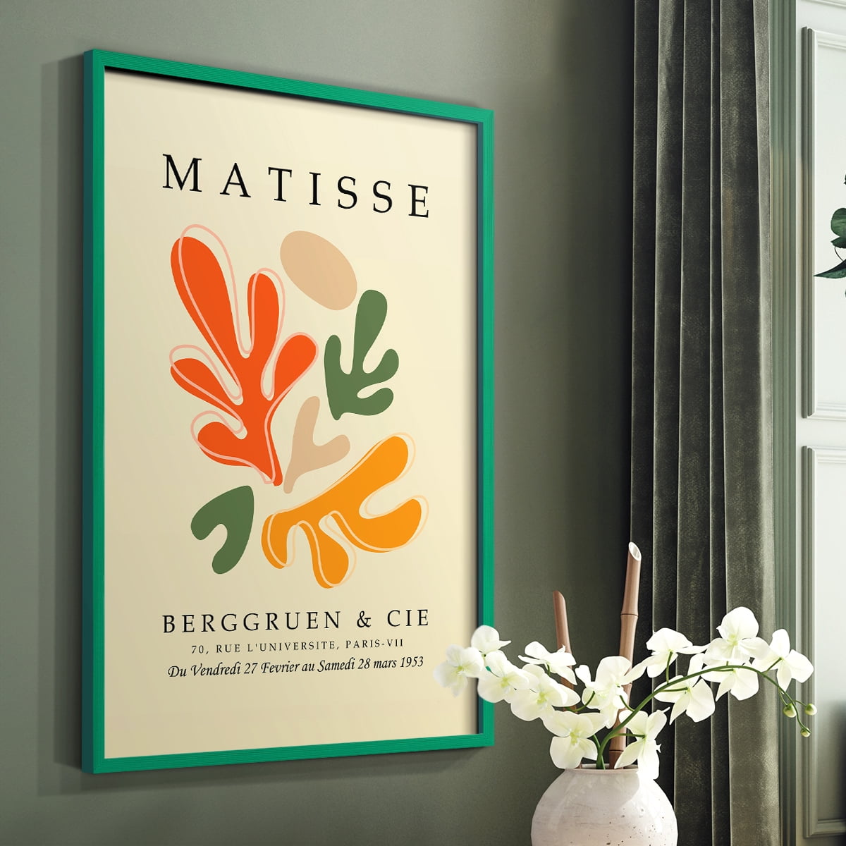 Matisse LXXXII Framed Print - Solid Wood