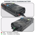 thumbnail image 4 of Batería recargable 3800 mAh con USB-C para Baofeng AR-5RM, 4 of 8