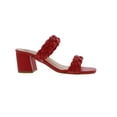 thumbnail image 4 of Bellini Fuss Women Slide Sandal In Red Smooth, 4 of 5
